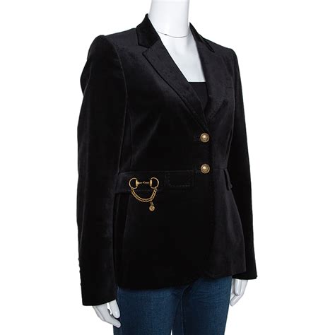 gucci velvet small|gucci black velvet blazer.